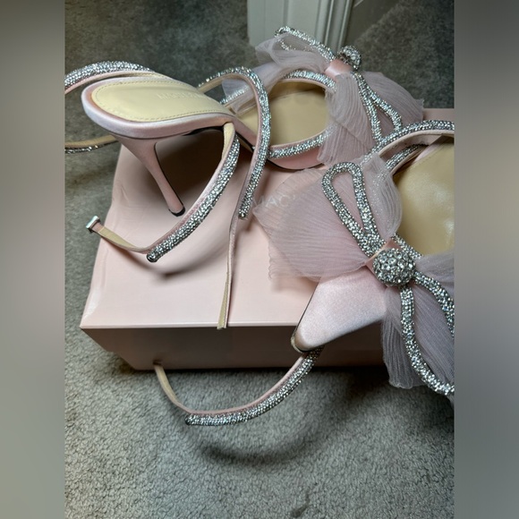 Mach & Mach pink tulle bow pumps - Picture 9 of 9